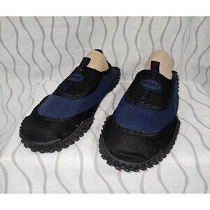 Sport Men's Blue And Black Water Shoes Size 8 Slip On